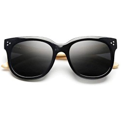 Aviator Hot Chic Hand-made Wooden Sunglasses Women Brand Designer C7 As Photo Shows - C6 - C818XAIUSCO $11.31