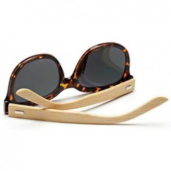 Aviator Hot Chic Hand-made Wooden Sunglasses Women Brand Designer C7 As Photo Shows - C6 - C818XAIUSCO $11.31