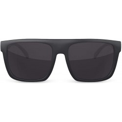 Square Regulator Z87 Sunglasses - Black - C318N8MHATX $50.15