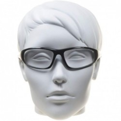 Wrap Bifocal Sunglass Readers ANSI Z87 Safety Grey Clear Yellow HD Outdoor - Clear - C218DT3EX4H $16.18