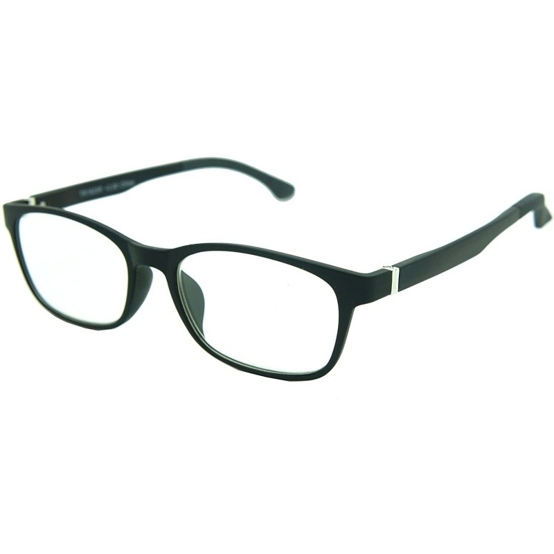 Oval TR90 Readers Flexie Reading Glasses 3291RT - Matte Black - CU12FLEVYT7 $14.45