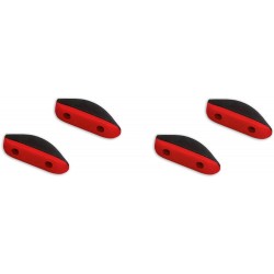 Goggle Replacement Nosepieces Accessories Crosslink Red&Red (Euro Fit) - CF18DRH59HR $23.11
