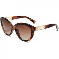 Cat Eye Vintage Cat Eye Sunglasses with Polarized Lens for Women AIMEE - C2 Brown Tortoise Frame/Brown Lense - CM18WYOLIQZ $4...