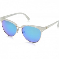 Rimless Item 8 Dd.1 Cateye Milky White Women's Designer Sunglasses - C617YSL5MMR $63.71