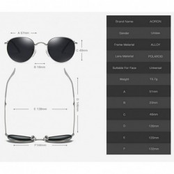 Oversized Unisex Polarized Folding Rimless Sunglasses UV400 Lens Glasses - Blue - CX1902SK032 $16.44