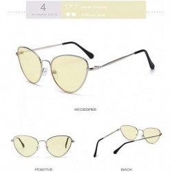 Square Small Vintage Sunglasses Women Vintage Red Black Sun Glasses Female Ladies Cateyes Sunglass Retro Glasses - C4190S53RK...