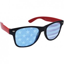 Goggle Cosume Glasses Fashion Print Glasses Party Fancy Dress Sunglasses Accessories for Men Women - A - CJ196IM443M $10.02