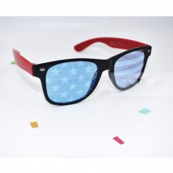 Goggle Cosume Glasses Fashion Print Glasses Party Fancy Dress Sunglasses Accessories for Men Women - A - CJ196IM443M $10.02