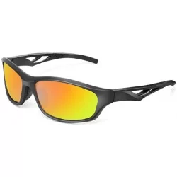 Goggle Polarized Sunglasses Driving Glasses Sunglasses Men's Anti-Ultraviolet Windbreak Sports Glasses - CZ18XWZOXGI $29.41