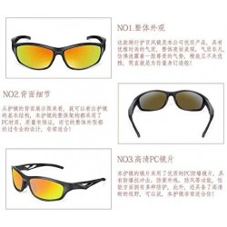 Goggle Polarized Sunglasses Driving Glasses Sunglasses Men's Anti-Ultraviolet Windbreak Sports Glasses - CZ18XWZOXGI $29.41