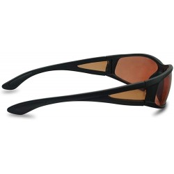Rimless Driving Bifocal Polycarbonate Reading Sunglasses - Matte Black - Amber - C51972YZI5U $13.91
