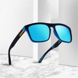 Oval Sun Glasses Polarized Sunglasses Men Mirror Fashion Square Ladies Sunglasses - C3 - C0194O4OO2M $16.11