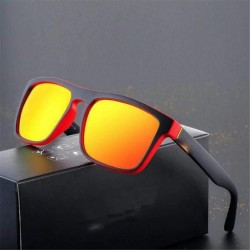 Oval Sun Glasses Polarized Sunglasses Men Mirror Fashion Square Ladies Sunglasses - C3 - C0194O4OO2M $16.11