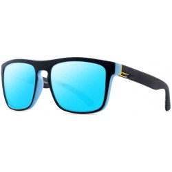 Oval Sun Glasses Polarized Sunglasses Men Mirror Fashion Square Ladies Sunglasses - C3 - C0194O4OO2M $16.11