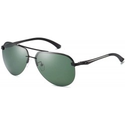 Aviator Men's Polarized Sunglasses Classic Toad Glasses Driving Glasses Driving Sunglasses - F - C318QCK9LQZ $32.59