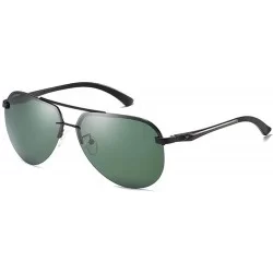 Aviator Men's Polarized Sunglasses Classic Toad Glasses Driving Glasses Driving Sunglasses - F - C318QCK9LQZ $54.06