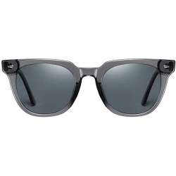 Goggle Polarized Sunglasses - UV Protection Anti Glare Eyewear for Outdoor - Grey - C5198038Y20 $15.55