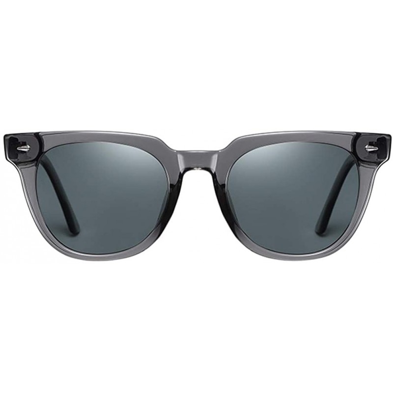 Goggle Polarized Sunglasses - UV Protection Anti Glare Eyewear for Outdoor - Grey - C5198038Y20 $15.55