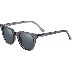 Goggle Polarized Sunglasses - UV Protection Anti Glare Eyewear for Outdoor - Grey - C5198038Y20 $15.55