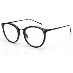 Aviator Vintage Optical Non Prescription Eyeglasses - D - CY199SD8DN2 $10.88