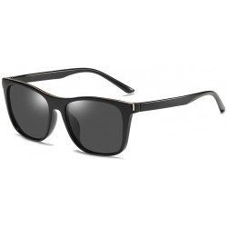 Rectangular Sunglasses Unisex Polarized UV Protection Fishing and Outdoor Driving Glasses Retro Square Fraframe Comfortable -...