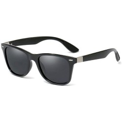 Goggle Fashion TR90 Frame Polarized Sunglasses Brand Designer Square Mens Goggle UV400 - C11 - CL18TWZ0ZTG $15.28