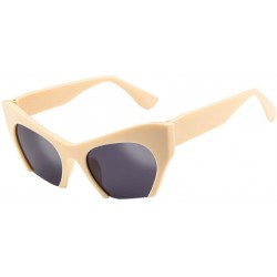 Rimless Half Frame Polarized Classic Fashion Womens Mens Sunglasses Retro UV400 Sun Glasses - E - C1194KHHS0L $9.03