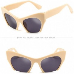 Rimless Half Frame Polarized Classic Fashion Womens Mens Sunglasses Retro UV400 Sun Glasses - E - C1194KHHS0L $9.03