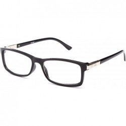 Square Hot Sellers Nerd Geeky Trendy Cosplay Costume Unique Clear Lens Fashionista Glasses - 1897 Black - CW11OCCVNJL $18.25