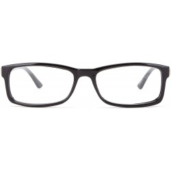 Square Hot Sellers Nerd Geeky Trendy Cosplay Costume Unique Clear Lens Fashionista Glasses - 1897 Black - CW11OCCVNJL $11.34