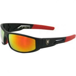 Sport Department Store Outdoor Active Sports Mirrored Sunglasses SS5262 - Red - C511J45X1BT $11.43