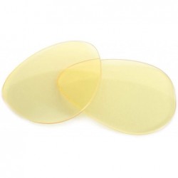 Aviator Non-Polarized Replacement Lenses for Ray-Ban RB3025 Aviator Large (55mm) - Yellow Tint - CA11U9041PX $44.01