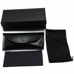Sport Unisex Retro Polarized Sunglasses Classic Style Driving Sun Glasses For Men/Women - Sand Black Frame Yellow Lens - CY18...