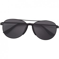 Aviator Unisex Mens Womens Polarised Aviator Sunglasses 80s Retro Celebrity Shades - Black - Black - CD18EI0GWR0 $20.88