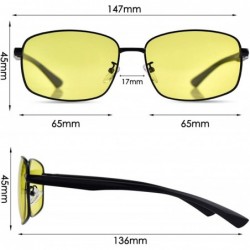 Goggle Blocking Sunglasses Photochromic Polarized - Black/Yellow/87505 - CA18RX87CYH $16.73