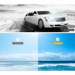 Square Square Sunglasses Men Polarized TR90 Male Sun Glasses for Driving - Brown - CU18K0A7UIO $11.31