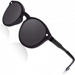Round Futuristic Shield Rimless Mirrored Lens Sunglasses MEO5 - Black Grey - CG17YK2UQSI $25.38