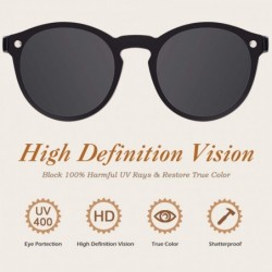 Round Futuristic Shield Rimless Mirrored Lens Sunglasses MEO5 - Black Grey - CG17YK2UQSI $16.15
