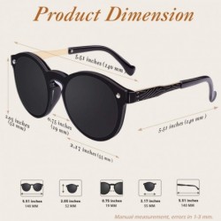 Round Futuristic Shield Rimless Mirrored Lens Sunglasses MEO5 - Black Grey - CG17YK2UQSI $16.15