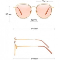 Aviator Glasses Driving Aviator Sunglasses Mens Women Polarized Lens Metal Frame Sunglasses- Fashion Accessories - Green - C4...