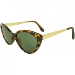 Cat Eye Traditional Cat Eye Fashion Sunglasses - Smoke - CT11G3L6DUN $21.33