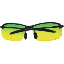 Goggle Day and Night Polarized Night Vision Goggles Anti-UV Driving Travel Sunglasses - Black Frame - C218GA6RI35 $13.92