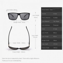 Aviator DESIGN Men Polarized Sunglasses Fashion Male Eyewear 100% UV C01 Black - C02 Matte Black - CH18XGG056H $17.86