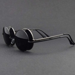 Round New Brand Designer Classic Round Sunglasses Men Women Polarized Metal Small Frame Retro Sun Glasses - C1 - CA18S66H5G9 ...