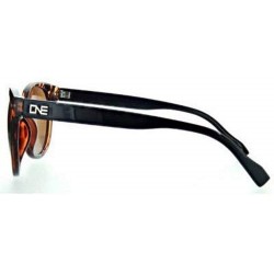 Sport One Women's Hotplate Polarized Sunglasses - Brown - Shiny Honey Demi/Black - CD17YC4NEUI $25.54