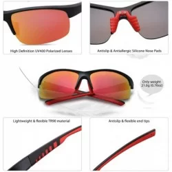 Aviator Polarized Sunglasses for Men Women UV Protection TR90 Sports Sunglasses for Fishing Driving Cycling SJ2104 - CT194AR6...