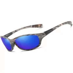 Sport Polarized Sport Sunglasses for Men Women Cycling Baseball Driving Fishing Running Golf - Camouflage Blue - CT193XKKC4E ...
