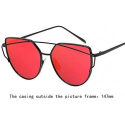 Round Vintage Oval Sunglasses Eyewear Goggles for Women Men Retro Sun Glasses UV Protection - Style9 - CG18RLKXO63 $8.50