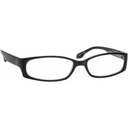 Rectangular Reading Glasses Men Women Dura Tight - Single Black - C812BEUXHK1 $18.41