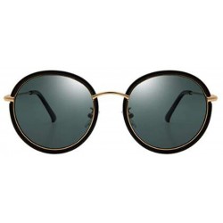 Aviator Men's and women's stainless steel frame sunglasses- classic aviator sunglasses - B - CB18RYE6GAL $48.99